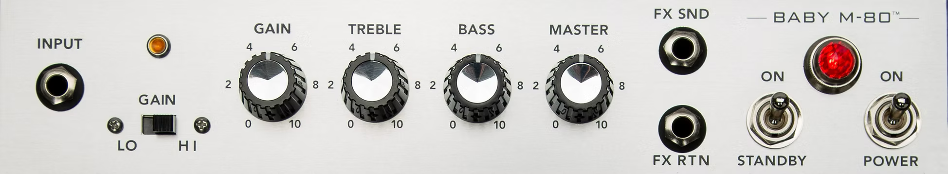 This is the control panel Baby M-80