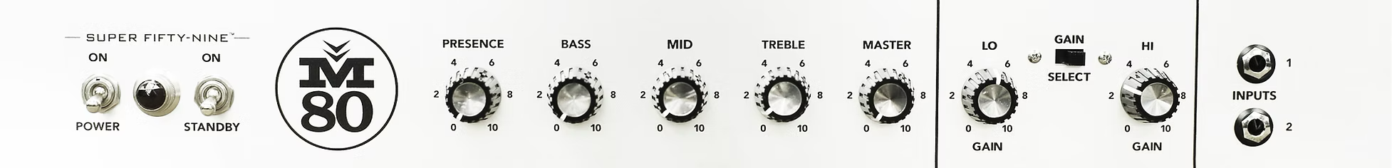 This is a photo of the Super Fifty-Nine Control Panel