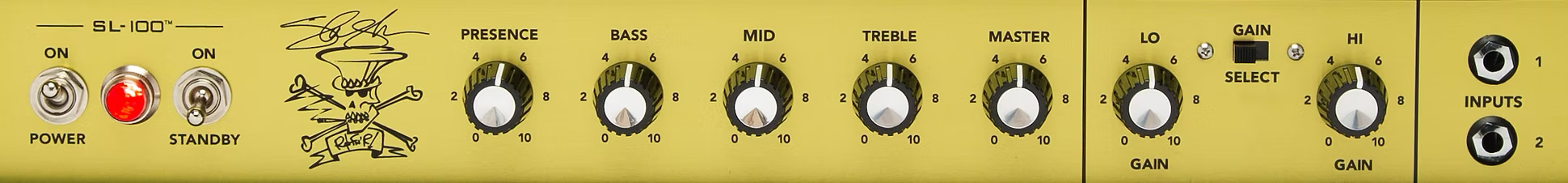 This is a photo of the SL-100 Control Panel.