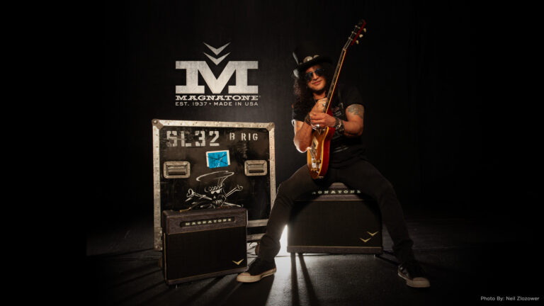 Magnatone Adds Purple Python Limited Edition in the Slash Collection