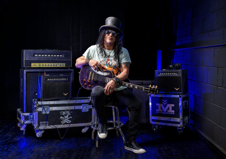 Magnatone Welcomes Guitar Center as Retailer for The Slash Collection